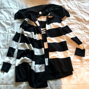 White House Black Market Stripped Cardigan